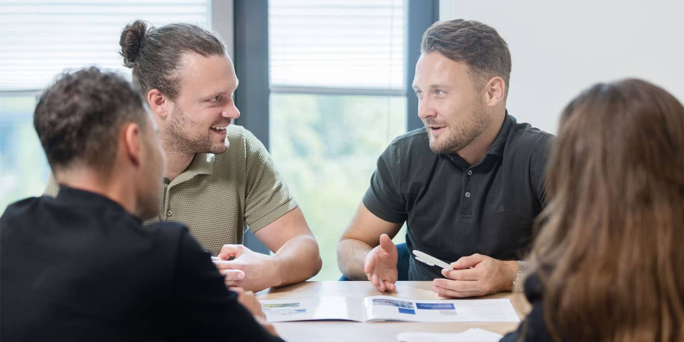 Collega's in gesprek