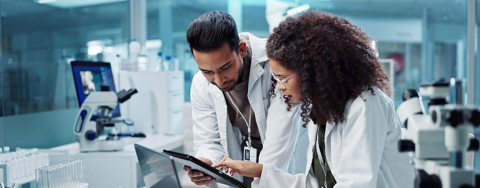 researchers in a research lab