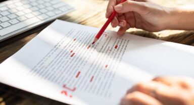 Paperwork controlling and marking red